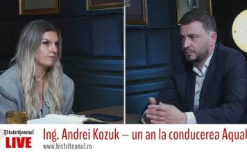 VIDEO: Aquabis, la mijlocul clasamentului național la tarife. Andrei Kozuk: „Îmi doresc ca 2027 să nu fie un an cu inflație mare și să nu majorăm tarifele”