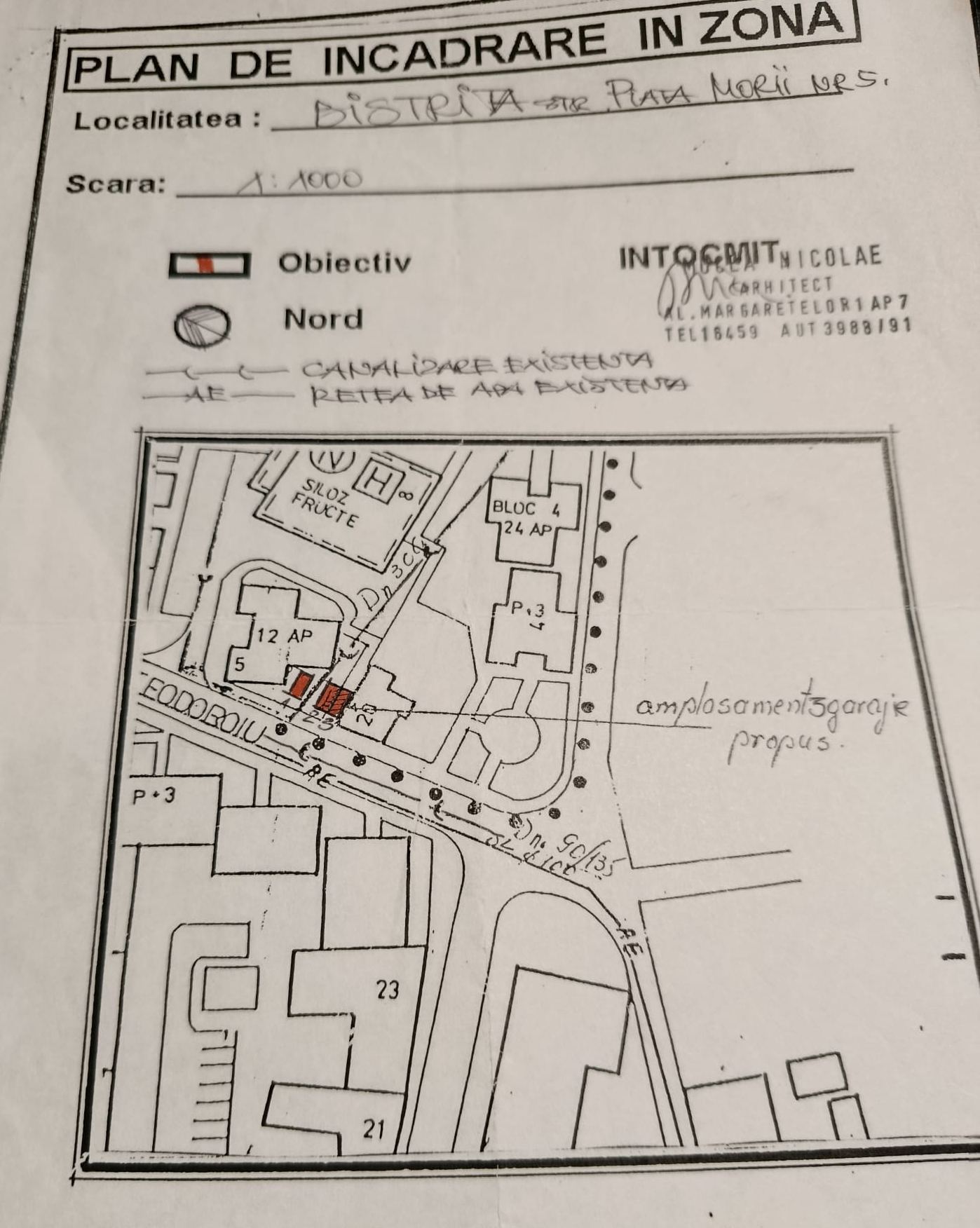 FOTO: NU toate garajele sunt ilegal amplasate în Piața Morii. Unele există de 29 de ani și „au respectat cerințele acelor vremuri” 1 Bistrita Ecaterina Teodoroiu garaje 1
