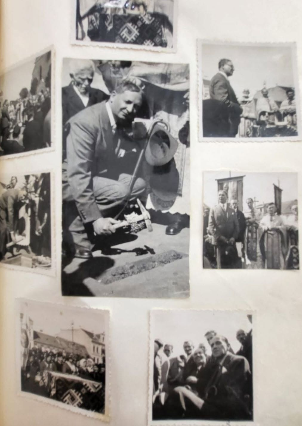 BISTRIȚA la pas. Statuile orașului: Astăzi, despre statuia lui Andrei Mureșanu, de 80 de ani în Piața Centrală, după evacuarea forțată la Sibiu 3 statuie Andrei Muresanu 2