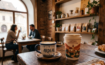 Cafenelele din Ardeal și noul val al paharelor personalizate
