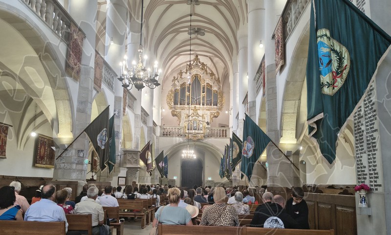 Biserica Evanghelica Victor Vasinca concert orga