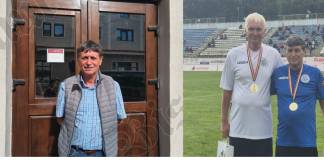FOTO – „Nu ascultam de nimeni, dar îi driblam pe toți”: Traian Ionele rememorează anii de aur ai Gloriei Bistrița, la 30 de ani de la legendarul meci din Cupa Cupelor