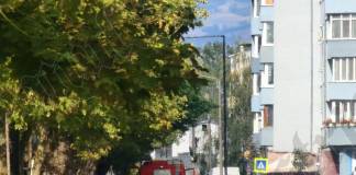 FOTO/VIDEO: Accident în sensul giratoriu Năsăudului cu Andrei Mureșanu din Bistrița
