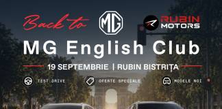Descoperă noua generație MG: Ziua Porților Deschise și test drive la Rubin Bistrița!