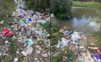 VIDEO: Asistații social din Sărata vor fi puși să curețe gunoaiele de pe marginea râului Bistrița