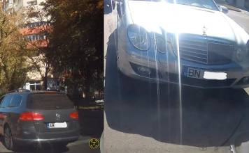 VIDEO – IRESPONSABILI: Depășiri pe trecerea de pietoni, pe străzile Titulescu și General Grigore Bălan