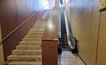 FOTO/VIDEO: Funcționează scările rulante ale Pasajului Decebal! Jumătate, doar!