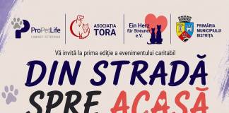 ”Sâmbătă e furtună! Târgul caritabil va avea loc VINERI!” anunță reprezentanții Adăpostului Public Bistrița